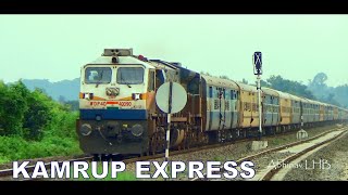 15959 Howrah - Dibrugarh KAMRUP EXPRESS with 4500hp Howrah EMD WDP4D | FASTEST ACTION EVER | NFR