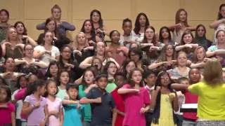 UNC Charlotte's Children's Choir, Spring 2016