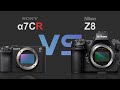 Sony alpha a7CR vs Nikon Z8