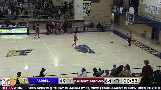 KCHS Boys Basketball | 1/15/22 | KC @ Farrell