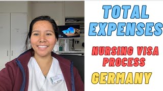 Total expense of  Nursing #Visa process for Germany 🇩🇪#nursingprofession #registerednurse#expenses
