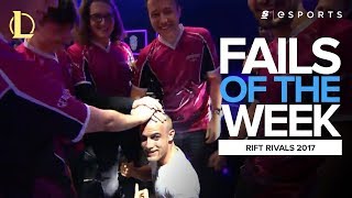 Best FAILS from Rift Rivals 2017