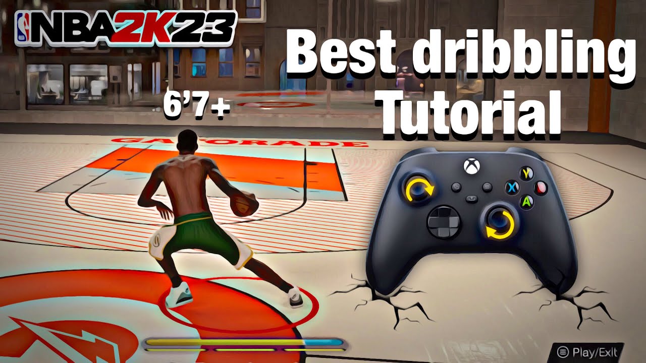 BEST DRIBBLING TUTORIAL FOR 6’7+ BUILDS ON NBA 2K23 W/ HOW TO GET OPEN ...