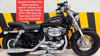 [ĐÃ BÁN] Harley Davidson Custom 1200 ABS 2017 bản Mỹ đẹp HQCN BSTP - Chỉ 376 triệu - Lh 0703086286