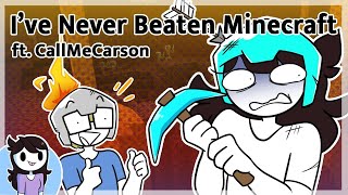 I tried to beat Minecraft with CallMeCarson [Jaiden Animations Reupload]