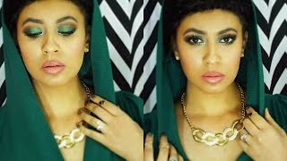 Elegant Emerald Holiday Makeup Tutorial