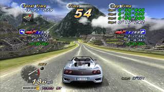 Outrun 2 SPDX - Time Attack Route A/360 Spider (Teknoparrot)