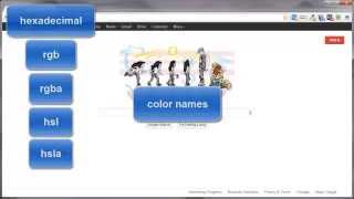 Styling Font Color Using CSS