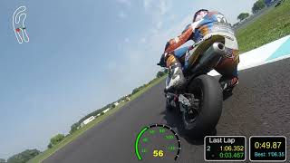 Ohvale - Agonisti - Pomposa Gara 1 CNV CON CRASH 25-08-19