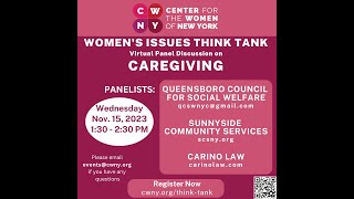 "Caregiving" - CWNY Women's Issues Think Tank