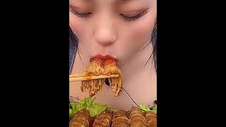 ASMR MUKBANG/CHAINA GIRL EATING SHOW🥵😋Spicy food#07