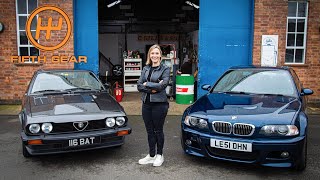 Second Hand Heros : Performance Coupe  Alfa Romeo GTV6 (81-87) / BMW E46M3 (00-06) | Fifth Gear