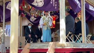 梅ヶ島新田稲荷神社例祭