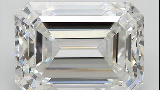 Emerald cut Diamond 10.01 carat