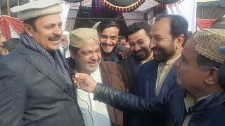 Zahid Noon with Ex MPA Babal khan bhayo and Ex Dist Nazim shikarpur Araf khan maher 26 -12-2022