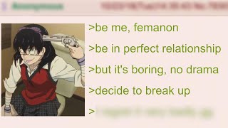 Femanon Realizes Her Mistake After Breaking Up | 4Chan Greentext Stories