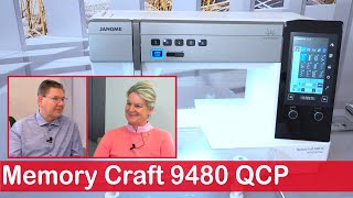 Entdecke die Janome Horizon Memory Craft 9480 QCP - Neuer Blick auf die Nähmaschine!