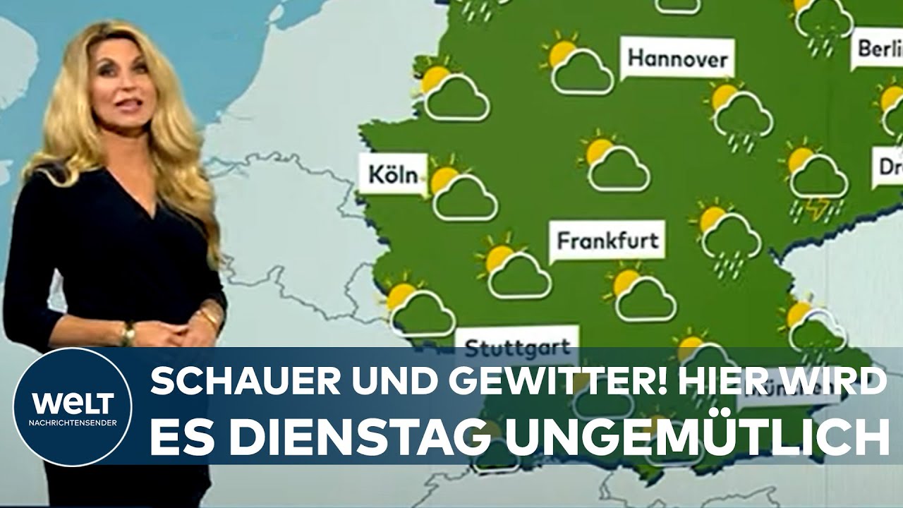 WETTER AM DIENSTAG, 20. SEPTEMBER 2022: Hier Drohen Schauer Und ...