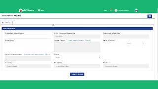 PROCUREMENT REQUEST