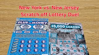 New York Vs New Jersey 5 Lottery Ticket challenge duel!  Who Wins?