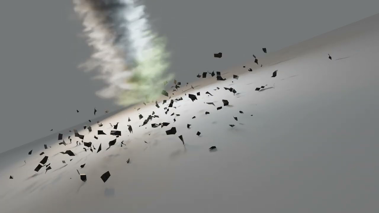 Tornado Animation In Blender Youtube