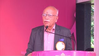 Valedictory Speech by Dr. B. M. Hegde