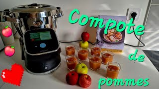 Compote de pommes au companion de Moulinex!