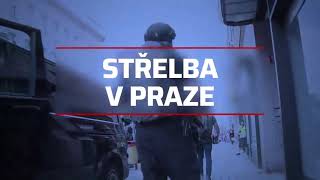 Střelba v Praze – znělka CNN Prima News