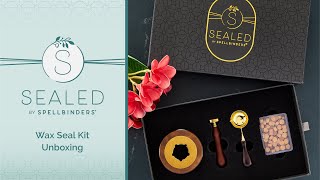 Sealed by Spellbinders - Wax Seal Starter Kit Unboxing