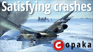 iL2 Sturmovik Battle of Stalingrad | Satisfying airplane crashes & epic fail moments | V4