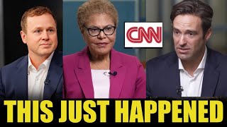 🚨Mayor Karen Bass Realizes Spencer Pratt Will Beat Her When CNN Asks This Question