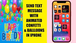 How to send animated wishes & greetings through SMS text message in iPhone