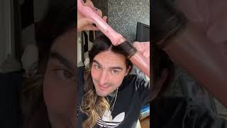 curling iron vs. curling wand 🤔 #curlinghair #hairtutorial #tiktoktaughtme #tiktokpartner#mattlove