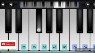 PART-1 [O Saki Saki] Nora fateh song.Piano tutorial.