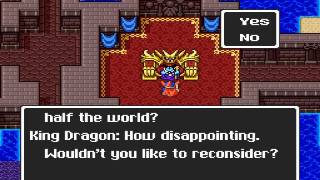 Dragon Quest I SFC Joining King Dragon (Dragonlord) [20]