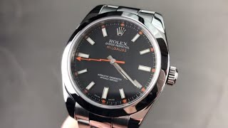 Rolex Milgauss 116400 Rolex Watch Review