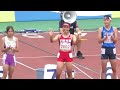 『まさか...』三好美羽 悲願の初優勝なるか 女子100ｍ 決勝　福井全中陸上2024