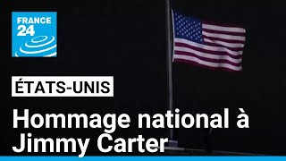 Aux États-Unis, un hommage national à Jimmy Carter le 9 janvier 2025 • FRANCE 24