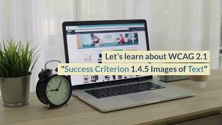 How to implement WCAG 2.1 Success Criteria 1.4.5 Images of Text in code with examples