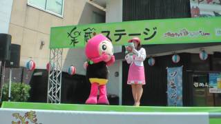 ホタピー　楽蔵ステージ　ご当地キャラこども夢フェスタinしらかわ2016　２日目　00024