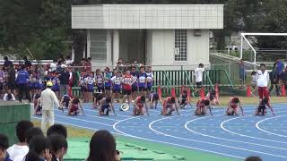 中学男子100m決勝 第31回長浜陸上大会