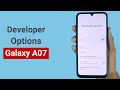 How to Enable Developer Option in Samsung A07