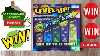 Lotto Scratch Off Ticket Win! 🤩 Small Win Fun Game 😁Wisconsin Lottery 👍