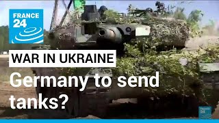 Military aid to Ukraine: Western allies meet as pressure grows for tanks • FRANCE 24 English