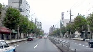 平成元年の尾久橋通り 扇大橋～日暮里 東京足立区･荒川区（車載カメラ） Ogubashi-dori Ave. - Tokyo 1989