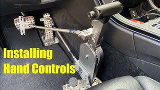 Installing Hand Controls for Driving - DIY - From Amazon