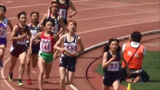 群馬県高校総体陸上2015 女子800m決勝