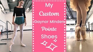 My Custom Gaynor Minden Pointe Shoes