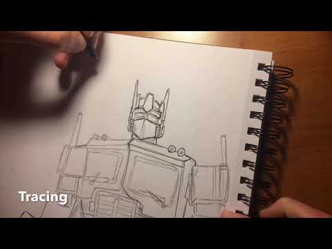 Drawing Optimus Prime Drawing Optimus Prime