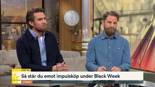 Så står du emot impulsköp under Black Week | Nyhetsmorgon | TV4 & TV4 Play